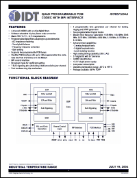 Click here to download IDT82V1054A Datasheet