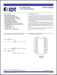 Click here to download IDT49FCT3805DQI Datasheet