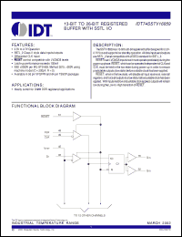 Click here to download IDT74SSTV16859 Datasheet