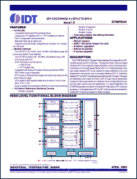 Click here to download IDT88P8344 Datasheet