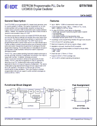 Click here to download IDT5V7855 Datasheet