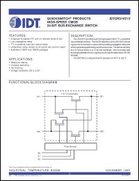 Click here to download IDTQS316212PA Datasheet