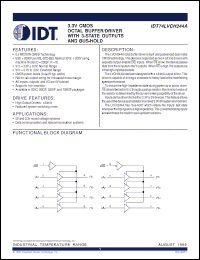 Click here to download IDT74LVCH244AQ Datasheet