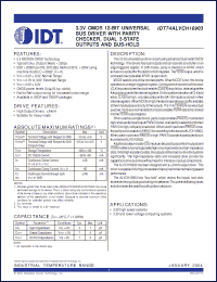 Click here to download IDT74ALVCH16903PV Datasheet