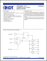 Click here to download IDT8535-01PGI Datasheet