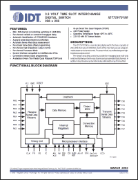Click here to download IDT72V70190PF Datasheet