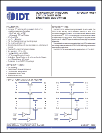 Click here to download IDTQS32XVH384 Datasheet