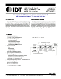 Click here to download IDT75K52213 Datasheet