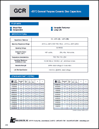 Click here to download 102GCR050Z Datasheet
