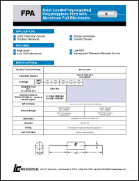 Click here to download 154FPA252K Datasheet
