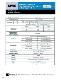 Click here to download 153MWS402KJ Datasheet