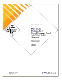 Click here to download MSP3461G Datasheet