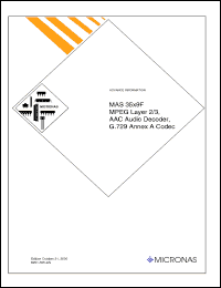 Click here to download MAS3509F Datasheet