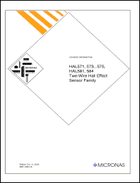 Click here to download HAL571SF-K Datasheet