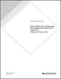 Click here to download SDA9489X Datasheet