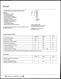 Click here to download BS108A Datasheet