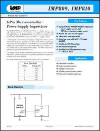 Click here to download IMP809 Datasheet