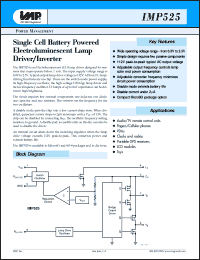 Click here to download IMP525/D Datasheet