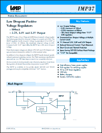 Click here to download IMP37-25 Datasheet