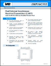 Click here to download IMP16C552-CJ68 Datasheet