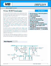 Click here to download IMP5219 Datasheet