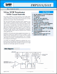 Click here to download IMP5112CDP Datasheet