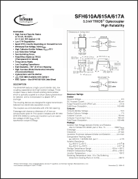 Click here to download SFH610 Datasheet