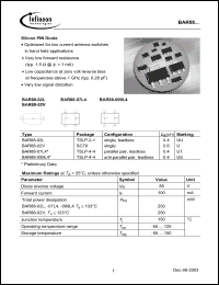 Click here to download BAR88-099L4 Datasheet
