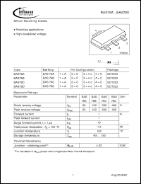 Click here to download BAS78 Datasheet