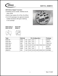 Click here to download BCR116 Datasheet