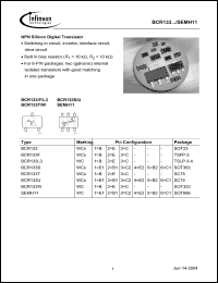 Click here to download BCR133T Datasheet