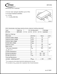 Click here to download BFG193 Datasheet