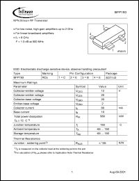 Click here to download BFP193 Datasheet