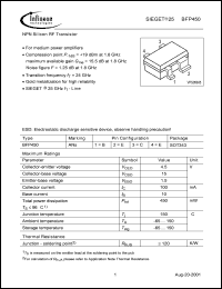 Click here to download BFP450 Datasheet