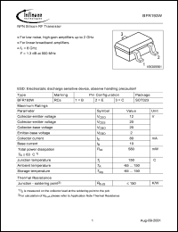 Click here to download BFR193W Datasheet