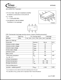 Click here to download BFS483 Datasheet