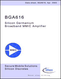 Click here to download BGA616 Datasheet