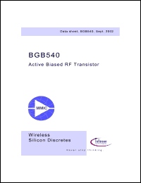 Click here to download BGB540 Datasheet