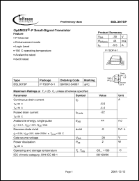 Click here to download BSL307 Datasheet