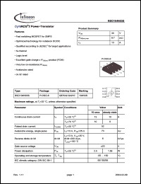 Click here to download BSO104N03S Datasheet