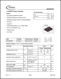 Click here to download BSO200N03S Datasheet