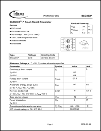 Click here to download BSO203P Datasheet