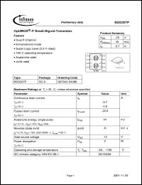 Click here to download BSO207P Datasheet