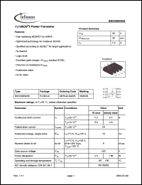 Click here to download BSO300N03 Datasheet