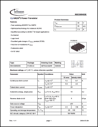 Click here to download BSO300N03S Datasheet