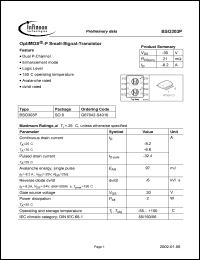 Click here to download BSO303P Datasheet