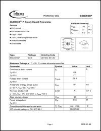 Click here to download BSO303SP Datasheet