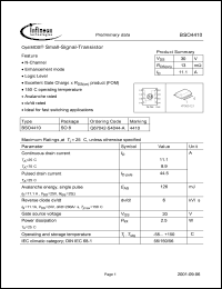 Click here to download BSO4410 Datasheet