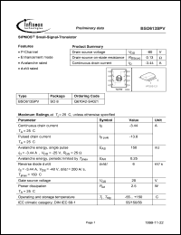 Click here to download BSO613SPV Datasheet