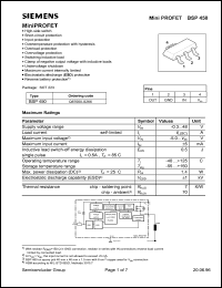 Click here to download BSP450 Datasheet